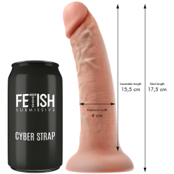 Fetish Submissive Cyber Strap - Harnais Avec Gode Et Télécommande Bullet Technologie Watchme S